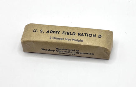 U.S. Army Field Ration D package on a white background