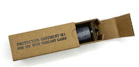 Protective M1 Ointment Box and Tube with Gas Detection Pamphlet