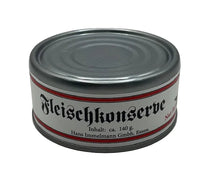 WW2 Wehrmacht Fleischkonserve Ration Can Label