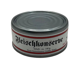 WW2 Wehrmacht Fleischkonserve Ration Can Label