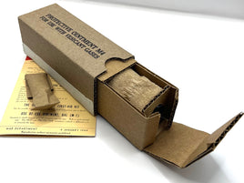Protective M1 Ointment Box and Tube with Gas Detection Pamphlet
