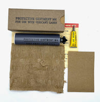 Protective M4 Ointment Box and Tube with Gas Detection Pamphlet