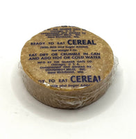 C Ration Compressed Cereal/Sugar Disc Mold (Frontline Rations)