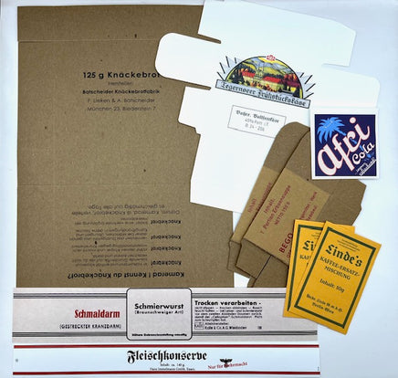 German Ration Label WW2 German Ration Set| Frontline Rations