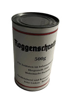 WW2 Wehrmacht Roggenschrotbrot Ration Can Label