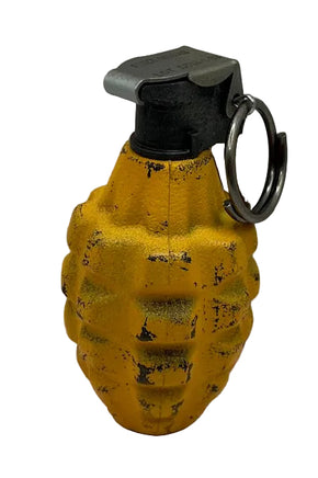 Mk2 Grenade Prop Early war yellow drab (Aged) ordnance Frontline Rations