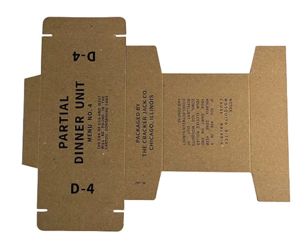10 in 1 Partial Dinner Unit Ration Box Rations Frontline Rations