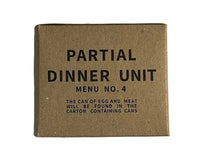 10 in 1 Partial Dinner Unit Ration Box Rations Frontline Rations