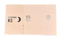 K Ration Corrugated Cardboard Packing Box.