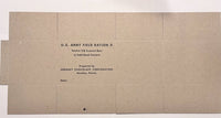 D Ration Box (Twelve 4oz. Bar Packing Box)