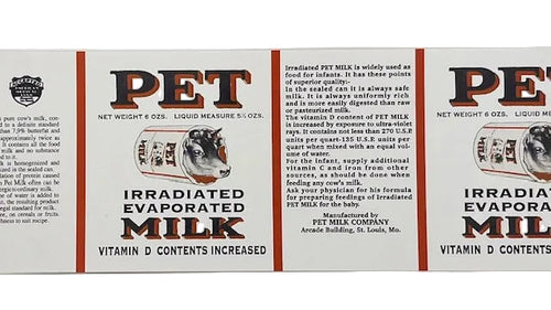 PET Brand Evaporated Milk Label| Frontline Rations