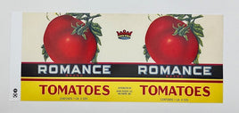 Romance Tomatoes Label