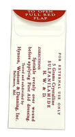 Red Sulfanilamide Shaker Packet