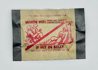 U.S. Army Wound Tablet Packet