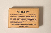 WW2 U.S, Army 2 Ounce Soap Wrapper (10 in 1)