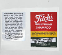 Fitch's Shampoo Bottle
