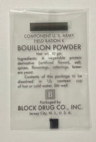 K Ration Beverage Sachets