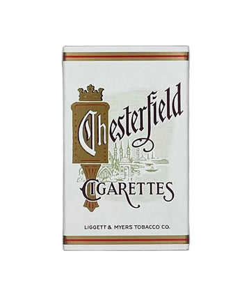chesterfield cigarette box - pack of "Chesterfield" cigarettes Army C Ration Cigarettes Victory Vintage Signs Much Milder