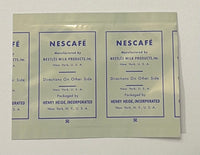 K Ration Beverage Sachets