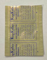 K Ration Beverage Sachets