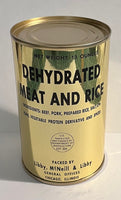 Dehydrated Meat and Rice Can (Refillable)