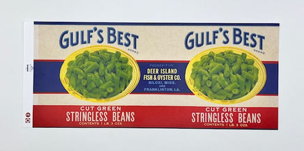 Gulf Best Stringless Green Beans Label Rations Frontline Rations