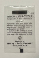 K Ration Beverage Sachets