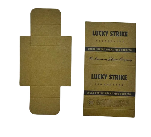 cigarette pack of 10 Marlboro Gold 72 Box 20 ct., pk 10 Cigarette Pack (10 in