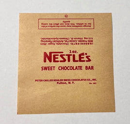 Nestle's 1 oz Sweet Chocolate Bar Wrapper (Copy) Rations Frontline Rations