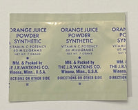 K Ration Beverage Sachets