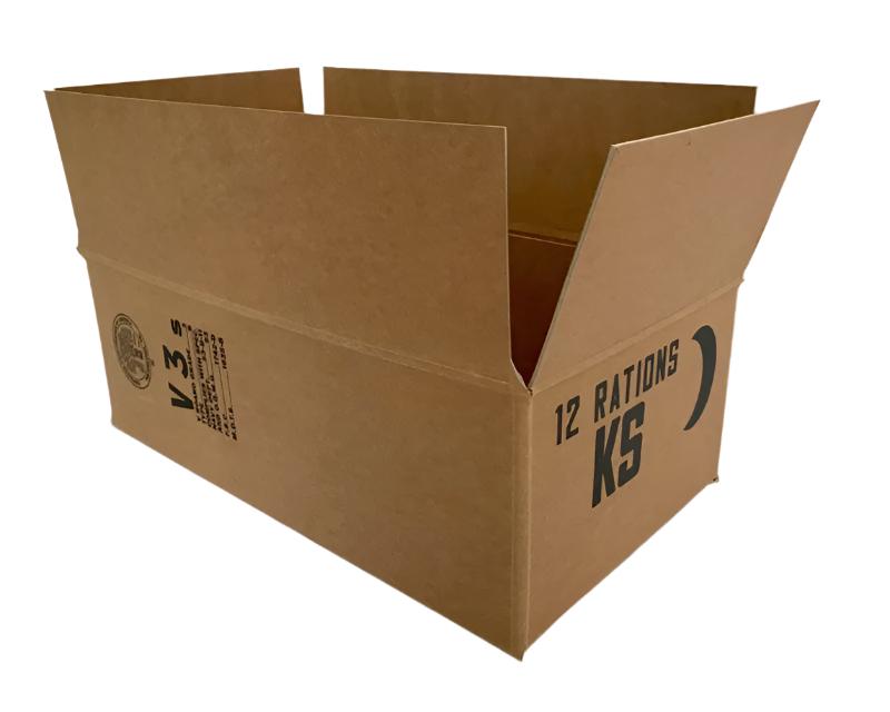New Ration Box K Ration Fiberboard Packing Box.| Frontline Rations