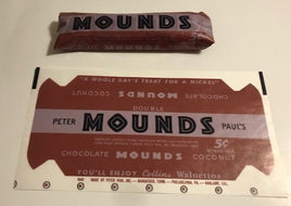 Peter Paul 1941 Mounds Wrapper Frontline Rations