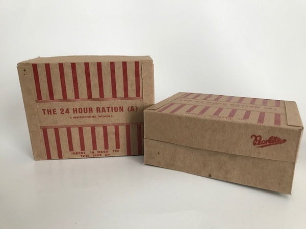 Y Inside Ration Box British 24 Hour Assault Ration Box| Frontline Rations