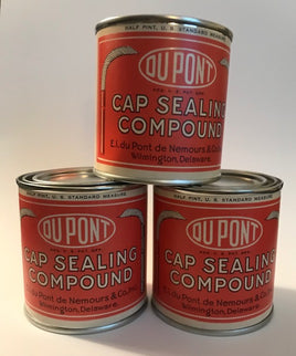 U.S. DuPont Sealing Compound Tin ordnance Frontline Rations
