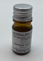 WW2 Halazone Bottle 50 Tablets (10 in 1 Ration)