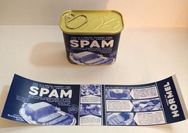 Hormel Spam Can Label