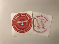 Scho Ka Kola Chocolate Tin Labels (1941, Eagle, Red Cross)
