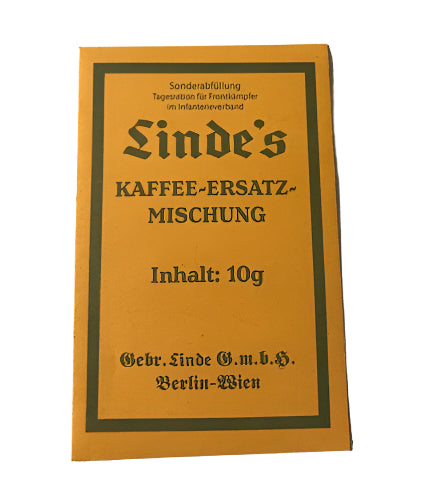 WW2 German Linde’s Kaffee Ersatz 10g coffee packet