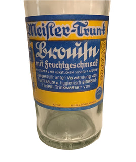 WW2 German Fruit Drink Bottle Label (Meister Trunk) Frontline Rations