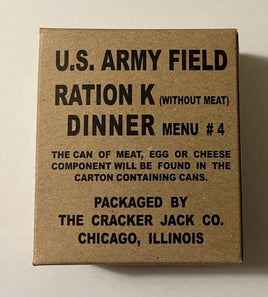 10 in 1 Partial Dinner Unit Ration Box Mid War Rations Frontline Rations
