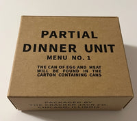 10 in 1 Partial Dinner Unit Ration Box