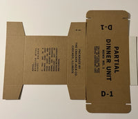 WW2 10 in 1 Partial Dinner Unit Ration Box