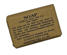 U.S. Army 4 Ounce Soap Wrapper Soap Wrapper Frontline Rations
