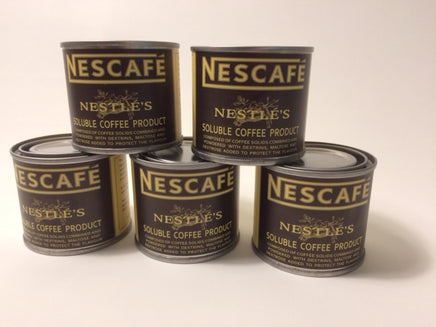 Nescafe Coffee Can With Label Frontline Rations