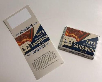 Fry's Ration Box Fry's Chocolate Sandwich Wrapper| Frontline Rations