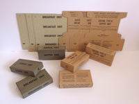 WW2 K Ration Boxes