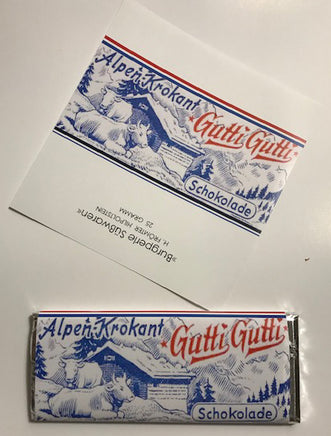 Gutti Gutti Chocolate Wrapper Frontline Rations