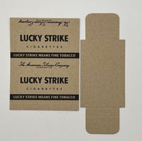 Refillable WW2 U.S.  Cigarette Packs (K Ration 4 Pack)